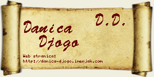 Danica Đogo vizit kartica